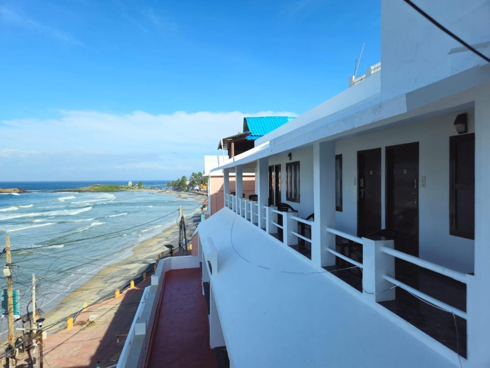 Orion Seaview Beach Hotel Kovalam Exterior foto